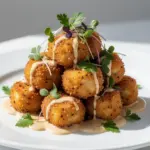 air fryer cauliflower tots - featured image