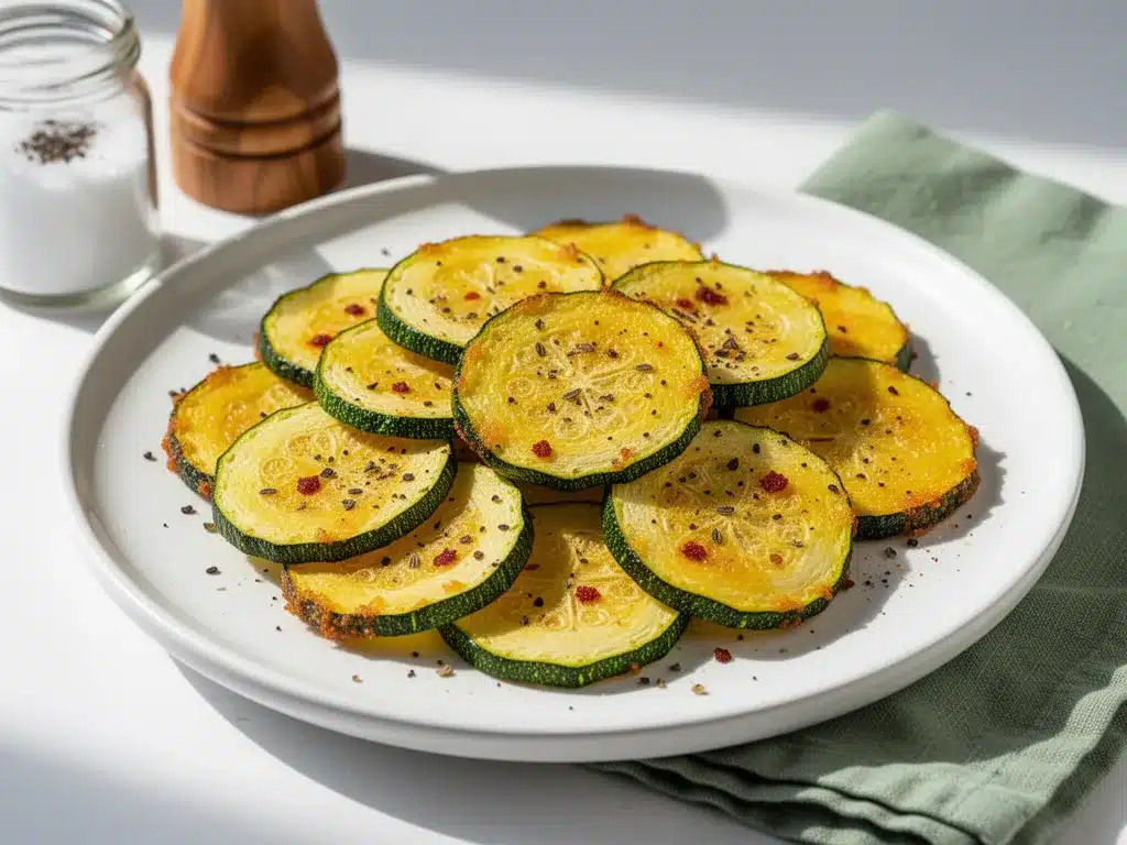 Air Fryer Crispy Zucchini Chips: 5-Ingredient Healthy Snack 4 Air Fryer Crispy Zucchini Chips preparation steps