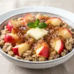 baked apple cinnamon oatmeal - featured image