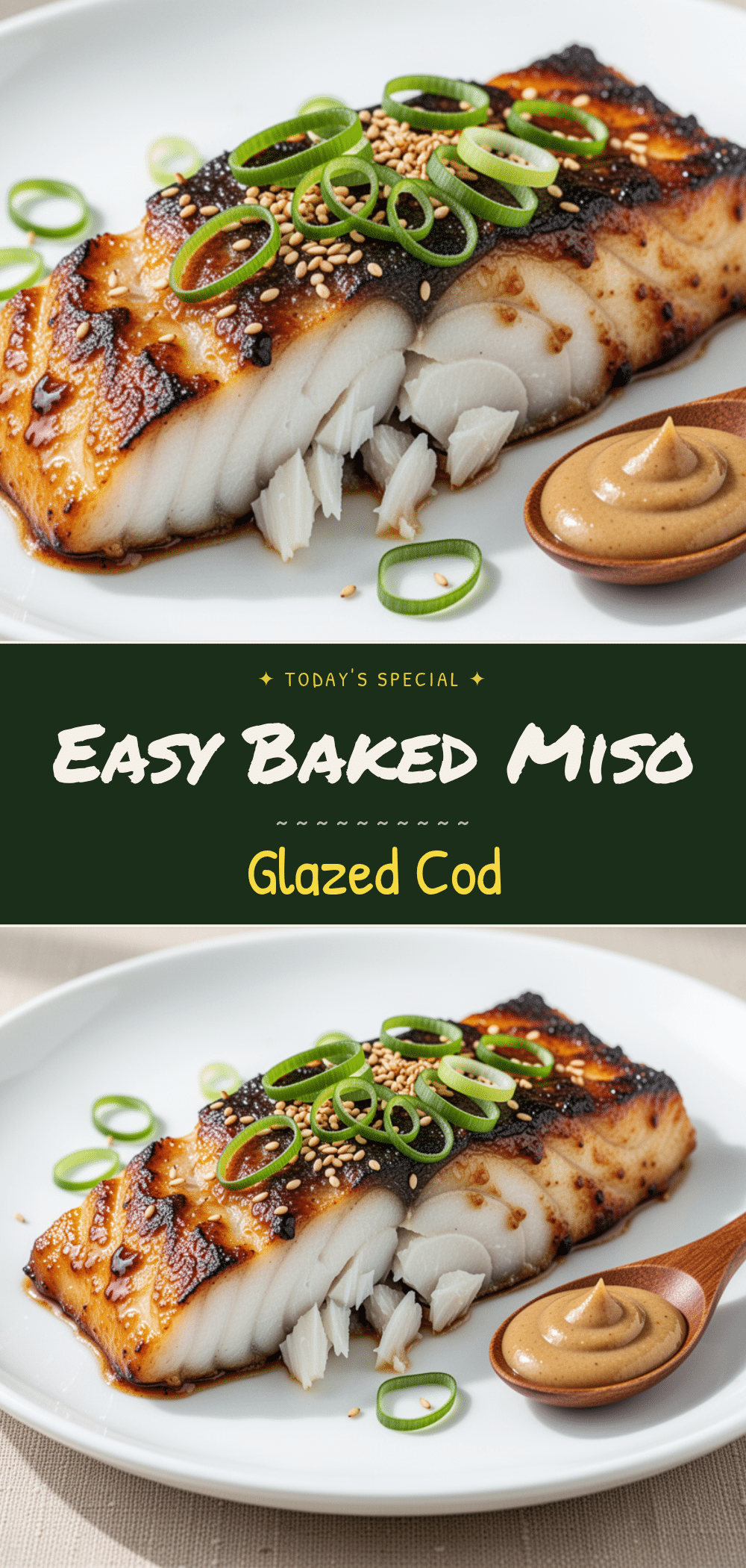 Baked Miso Glazed Cod Fillets: Easy 15-Minute Weeknight Dinner 5 baked miso glazed cod recipe