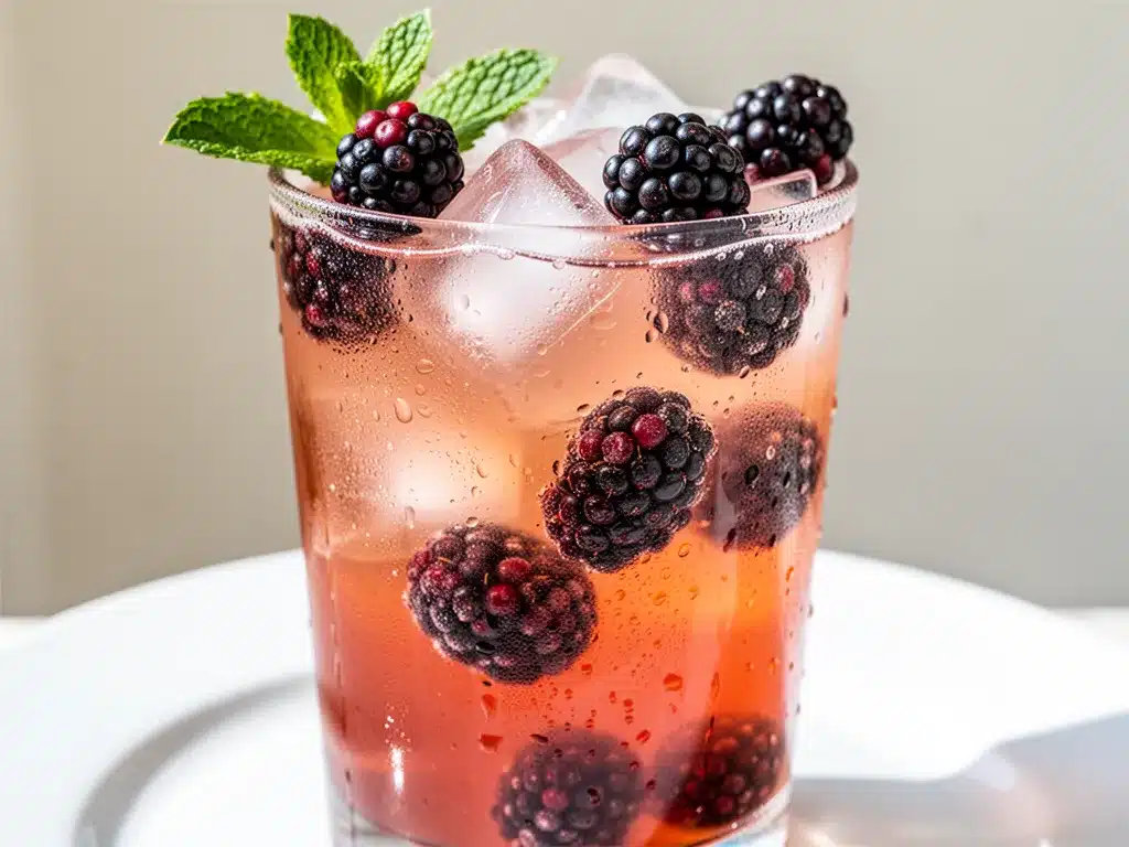 Blackberry Bourbon Lemonade: 5-Minute Labor Day Recipe 4 Blackberry Bourbon Lemonade preparation steps