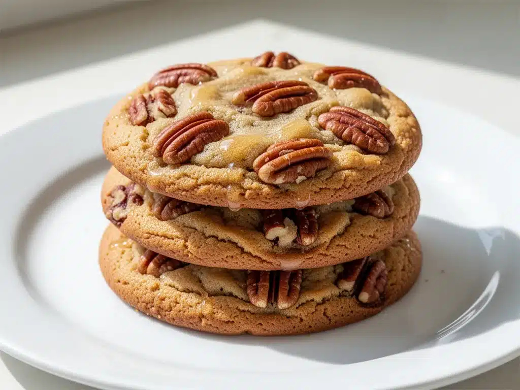 Chewy Browned Butter Pecan Cookies: 6 Easy Steps 4 chewy browned butter pecan cookies preparation steps