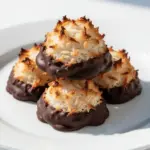 chewy coconut macaroons - featured image