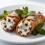 classic cannoli with ricotta filling - featured image
