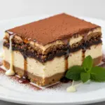 Classic Italian Tiramisu Cheesecake - featured image