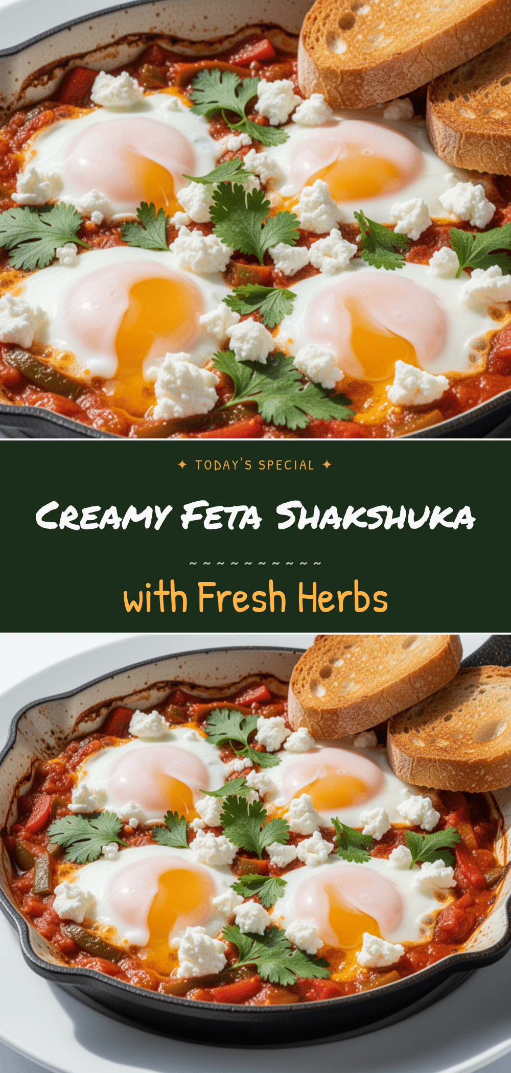 Classic Shakshuka: Easy Weeknight Dinner with Feta 5 Classic Shakshuka with Feta and Herbs recipe