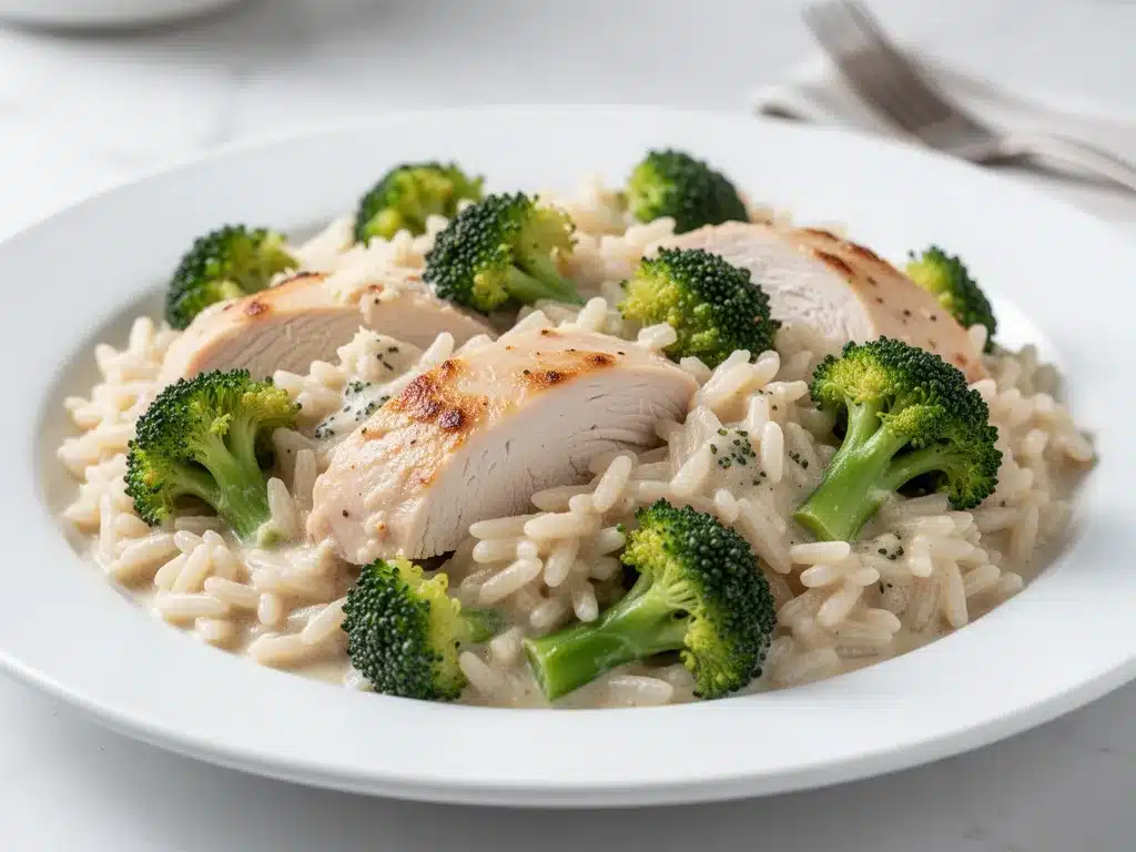 Creamy Chicken and Broccoli Rice Casserole: Easy Family Meal 4 creamy chicken and broccoli rice casserole preparation steps