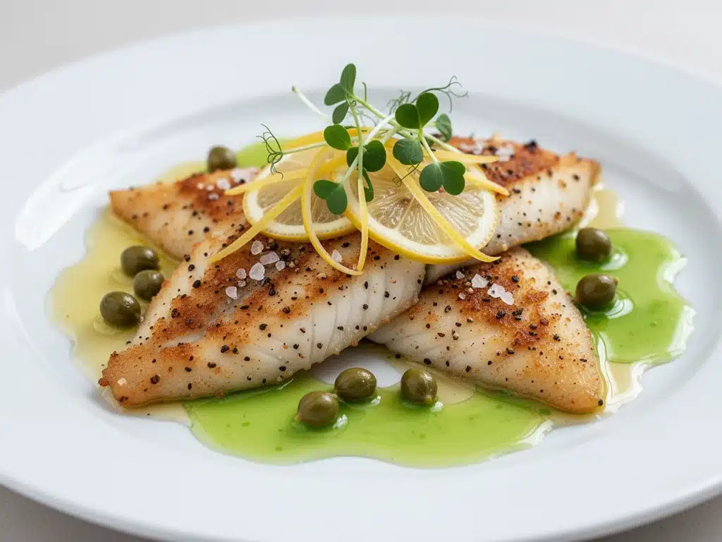 crispy air fryer tilapia - featured image