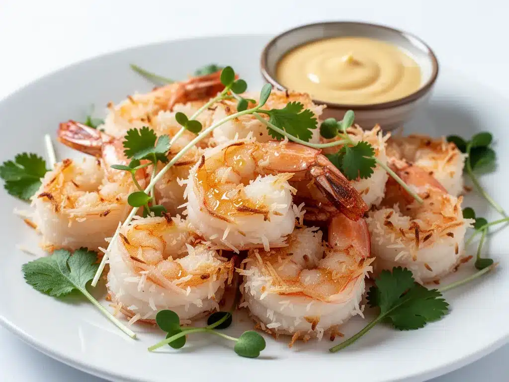 Crispy Baked Coconut Shrimp Bites: Best Easy Appetizer 4 crispy baked coconut shrimp bites preparation steps