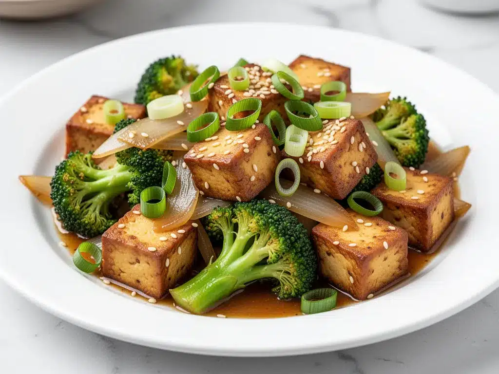 Crispy Sesame Ginger Tofu Stir Fry: Easy 20-Min Meal 4 Crispy Sesame Ginger Tofu Stir Fry preparation steps