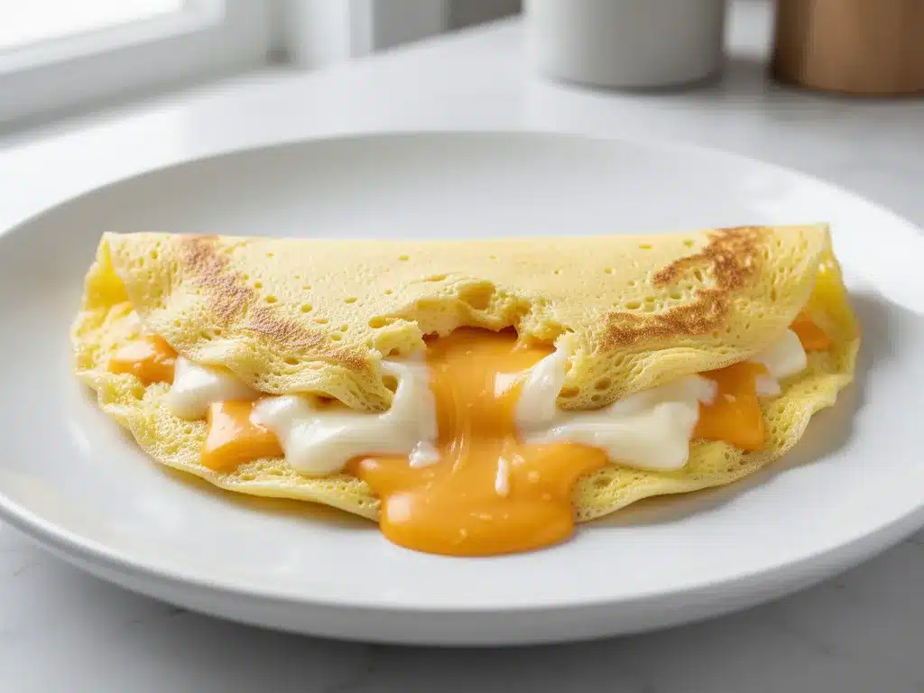 Never-Fail Fluffy Cheese Omelette: Easy 5-Minute Breakfast 4 fluffy cheese omelette preparation steps