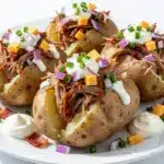 Game Day Pulled Pork Baked Potato Bar - featured image