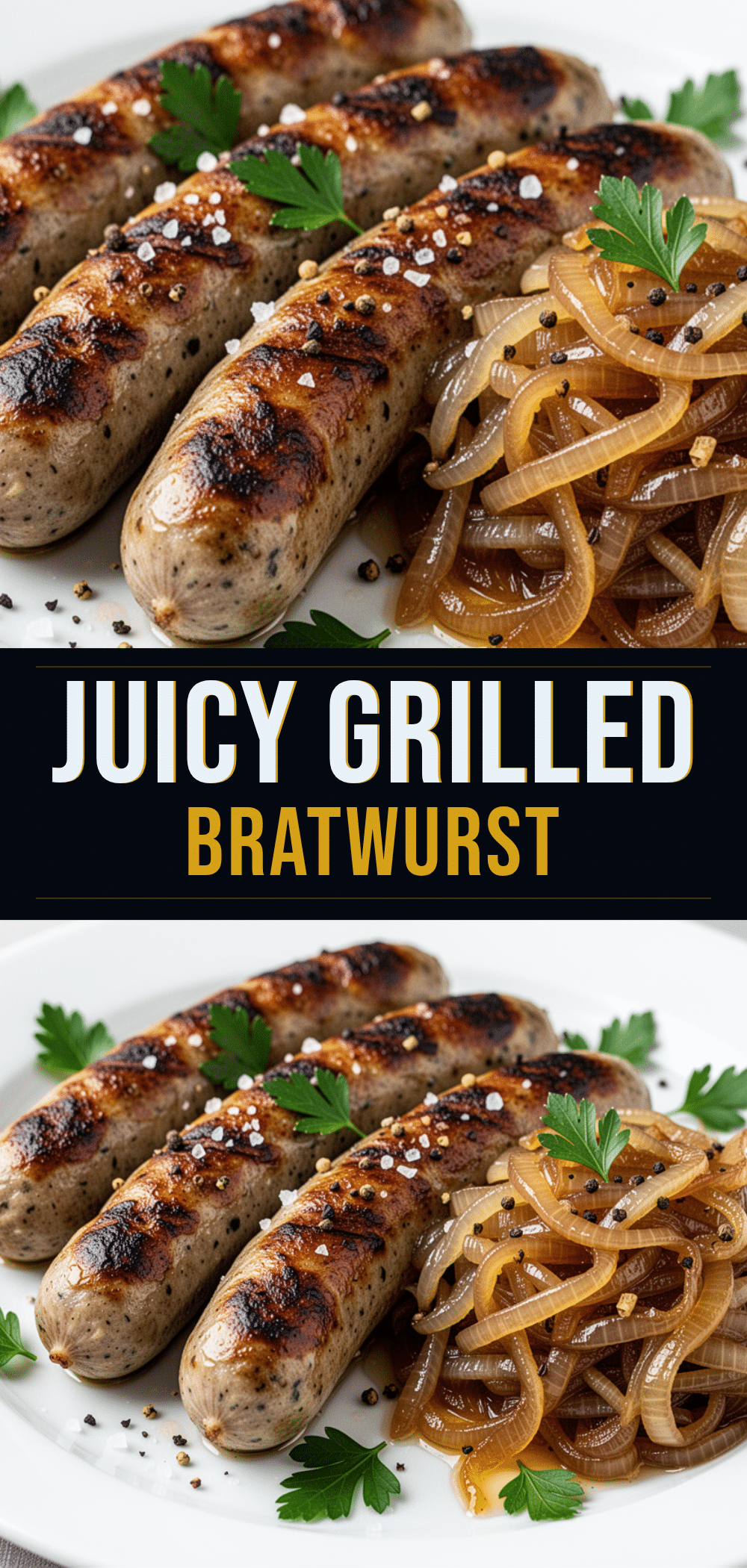 Labor Day Grilled Bratwurst with Beer Onions: Easy Recipe 5 Grilled Bratwurst with Beer Onions recipe