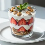 high-protein Greek yogurt breakfast parfait - featured image