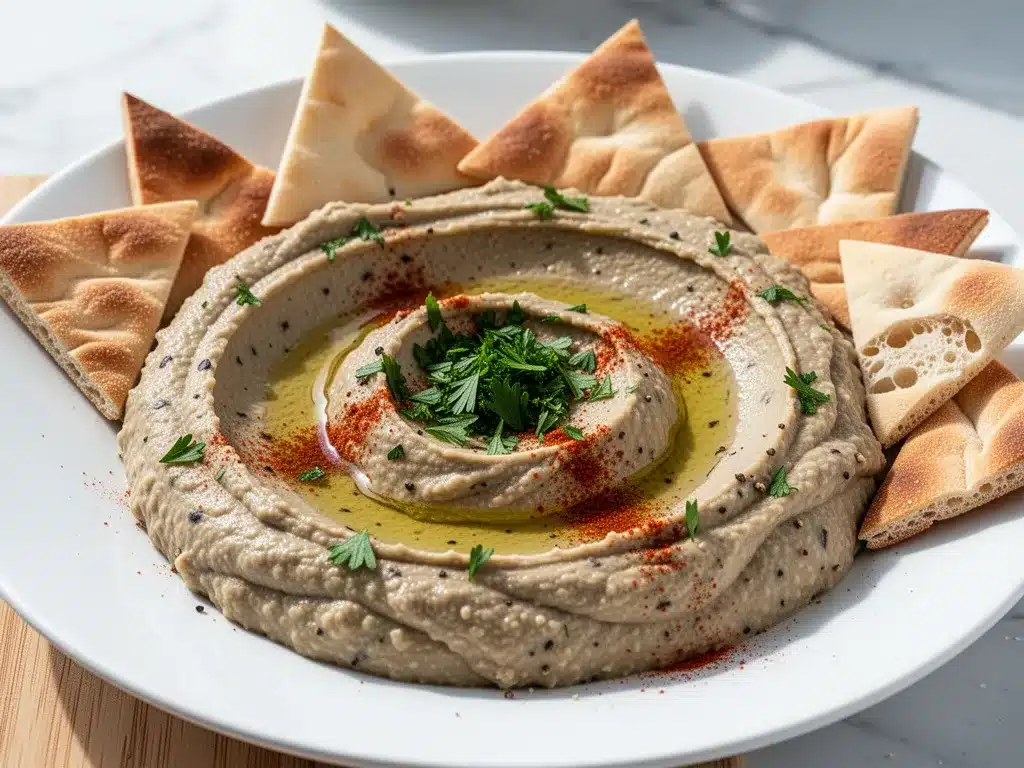 Homemade Baba Ganoush: Best Easy Dip Recipe 4 homemade baba ganoush preparation steps