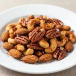 homemade spiced roasted nuts - featured image