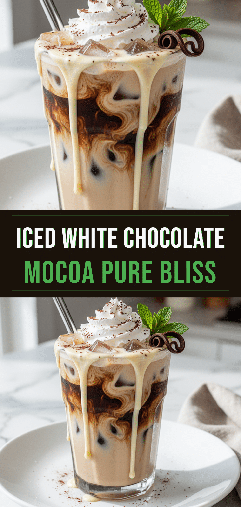 Iced White Chocolate Mocha: 5-Min Easy Bliss 5 iced white chocolate mocha recipe