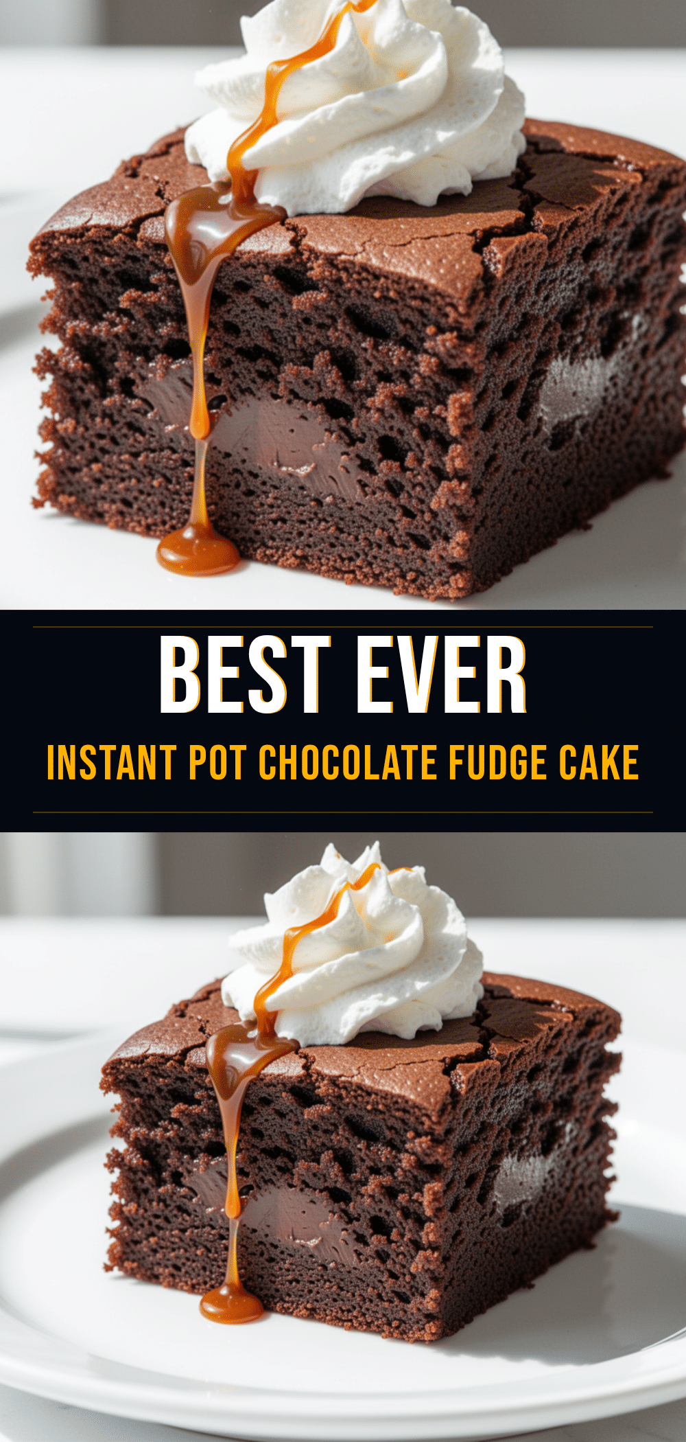 Instant Pot Chocolate Fudge Cake: Easy Pressure Cooker Dessert 5 Instant Pot Chocolate Fudge Cake recipe