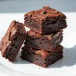 keto coconut flour brownies - featured image