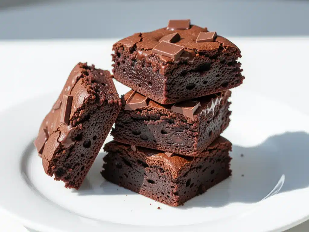 keto coconut flour brownies - featured image