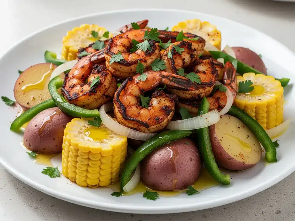 Labor Day Blackened Cajun Shrimp Boil: Easy 30-Min Recipe 4 Labor Day Blackened Cajun Shrimp Boil preparation steps