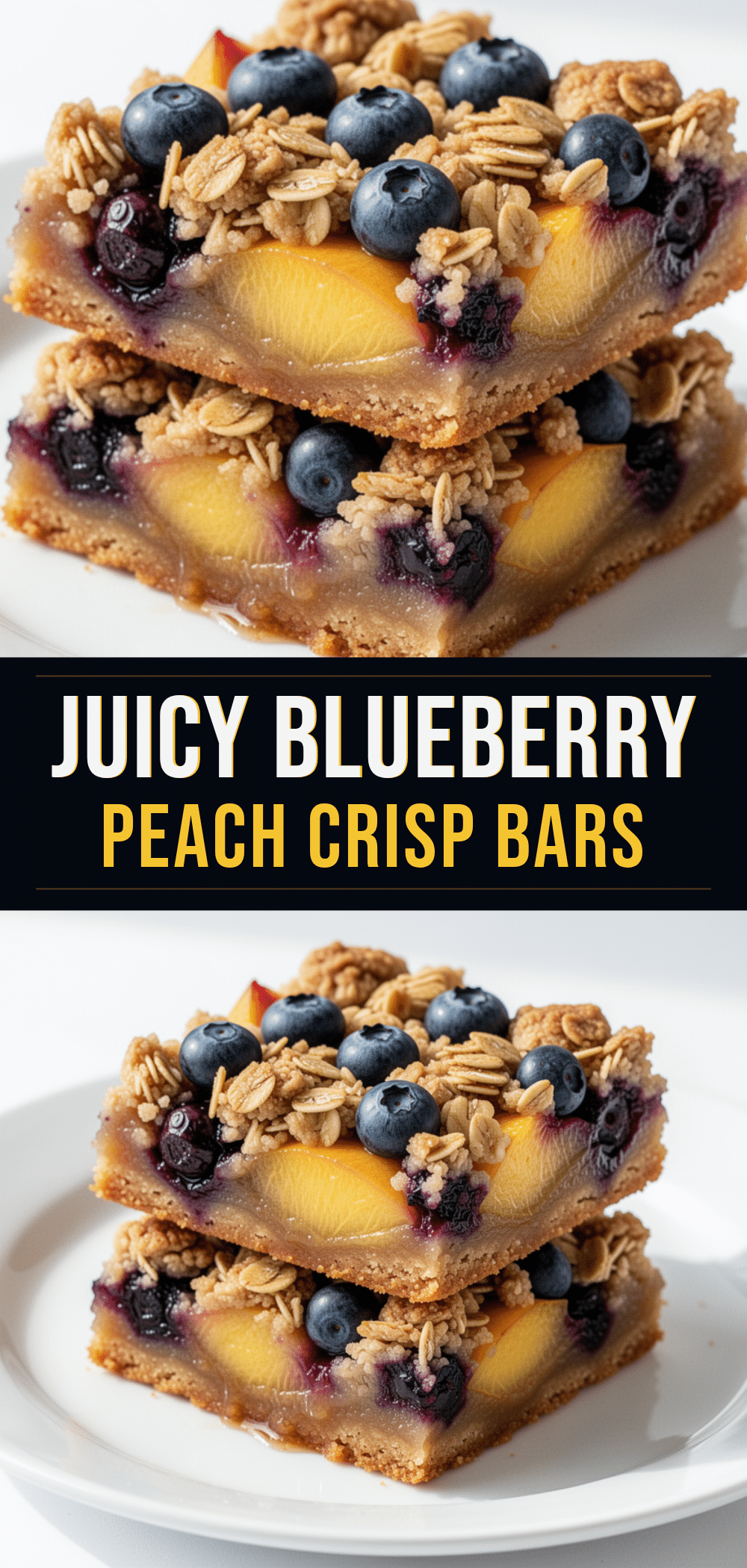 Labor Day Blueberry Peach Crisp Bars 5 Labor Day Blueberry Peach Crisp Bars recipe