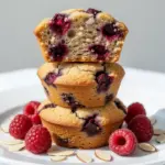 low-carb raspberry muffins - featured image