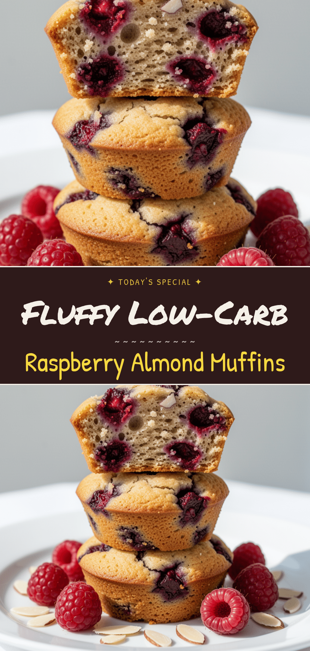 Low-Carb Raspberry Muffins: Easy Almond Flour Recipe 5 low-carb raspberry muffins recipe