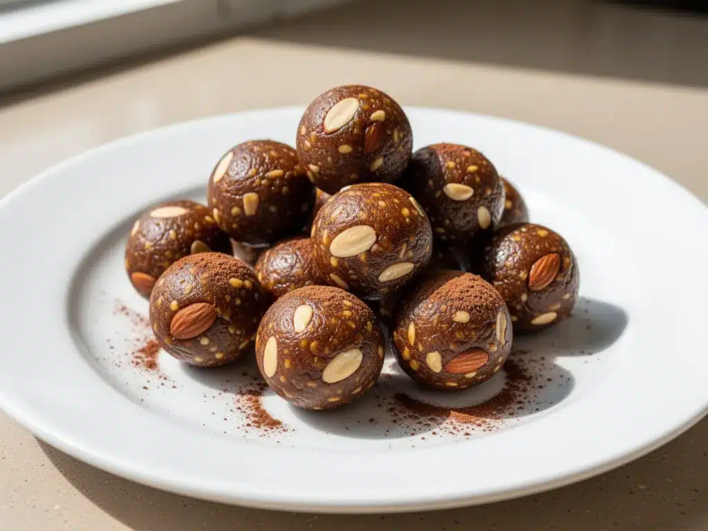 No-Bake Almond Date Energy Bites: 5-Minute Healthy Breakfast 4 no-bake almond date energy bites preparation steps