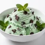 no-churn mint chocolate chip ice cream - featured image