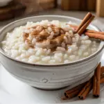old-fashioned rice pudding - featured image