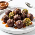 salted caramel chocolate truffles - featured image