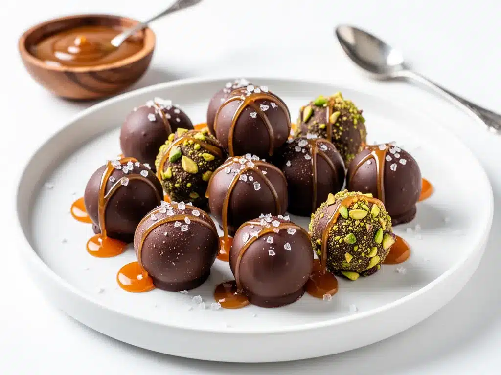 Salted Caramel Chocolate Truffles: 5 Easy Homemade Treats 4 salted caramel chocolate truffles preparation steps