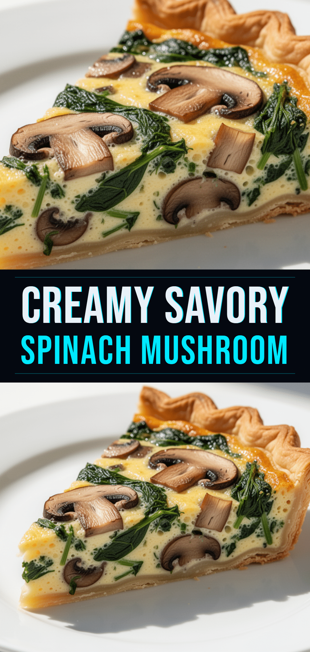 Savory Spinach and Mushroom Breakfast Quiche: 10 Easy Brunch Ideas 5 savory spinach and mushroom breakfast quiche recipe