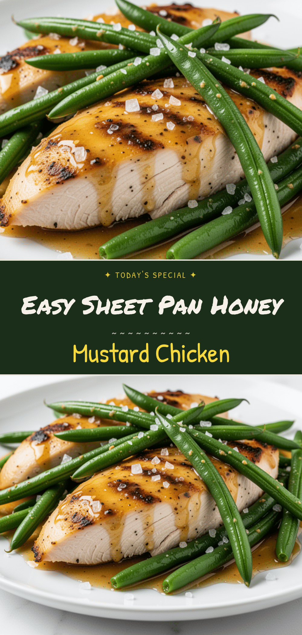 Sheet Pan Honey Mustard Chicken: Easy Weeknight Dinner 5 Sheet Pan Honey Mustard Chicken recipe
