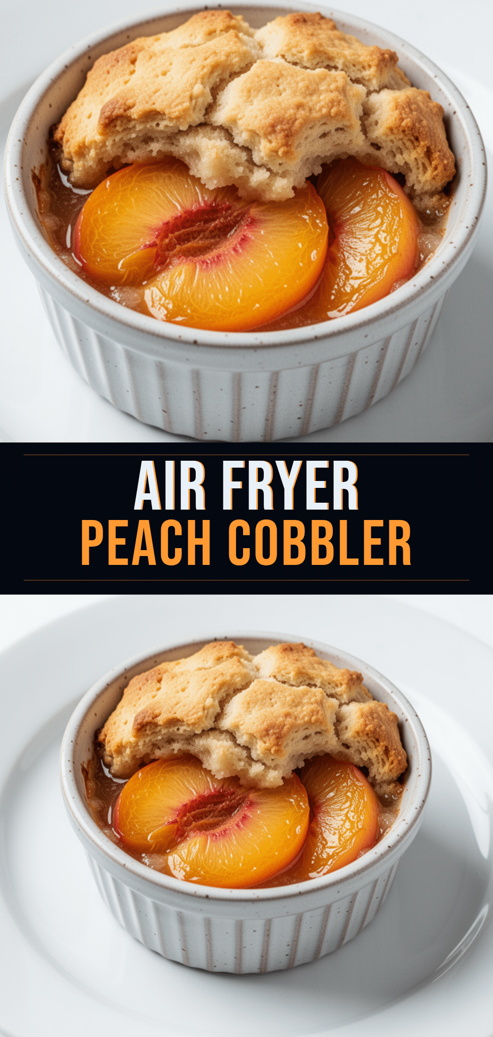 Single-Serve Air Fryer Peach Cobbler: Perfect 5-Minute Dessert 5 single-serve air fryer peach cobbler recipe