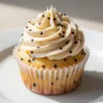 small batch vanilla bean cupcakes - featured image
