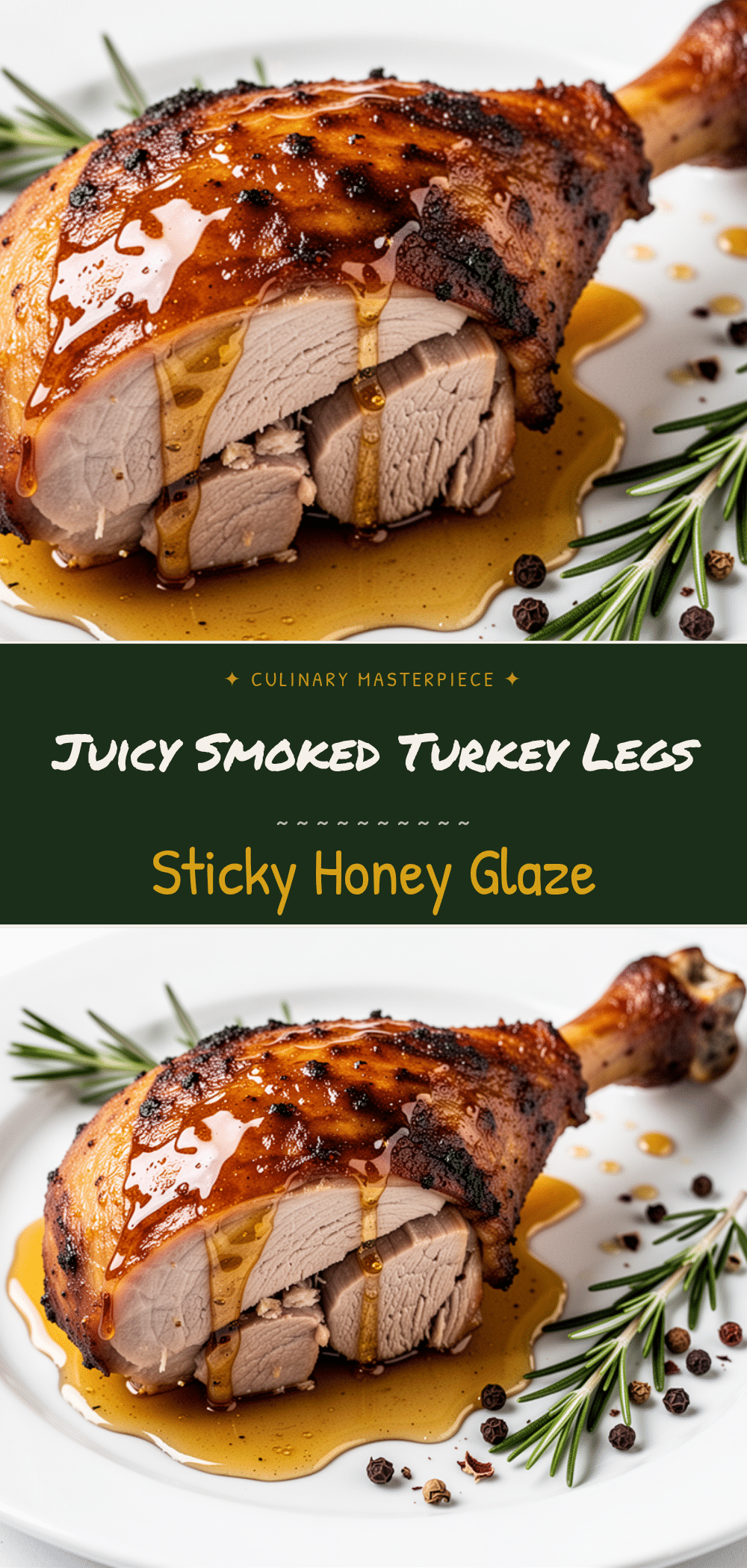 Smoked Turkey Legs: Best Easy Honey Glaze Recipe 5 smoked turkey legs with honey glaze recipe
