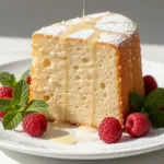 ultra-fluffy vanilla chiffon cake - featured image