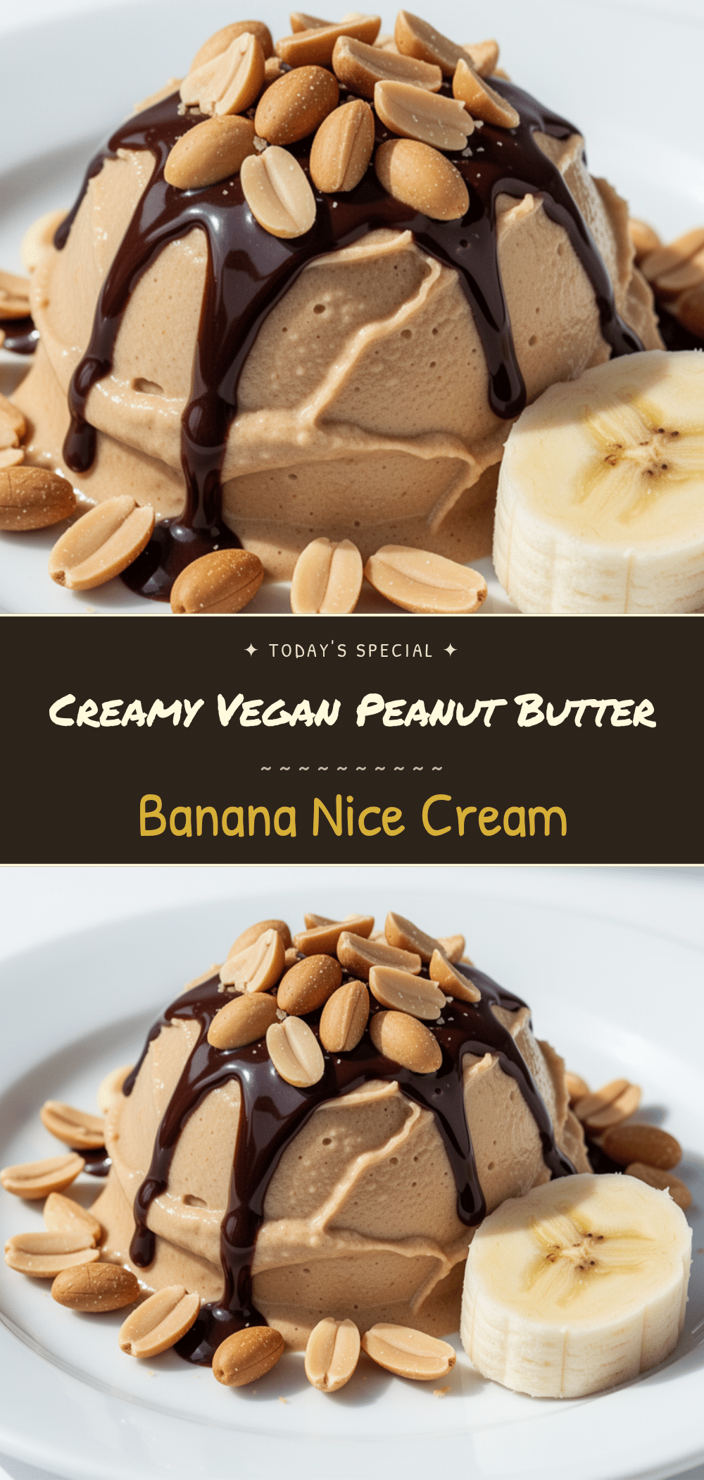 Vegan Peanut Butter Banana Nice Cream: Best 5-Ingredient Dessert 5 vegan peanut butter banana nice cream recipe