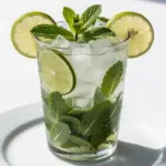 Virgin Mojito Mocktail - featured image