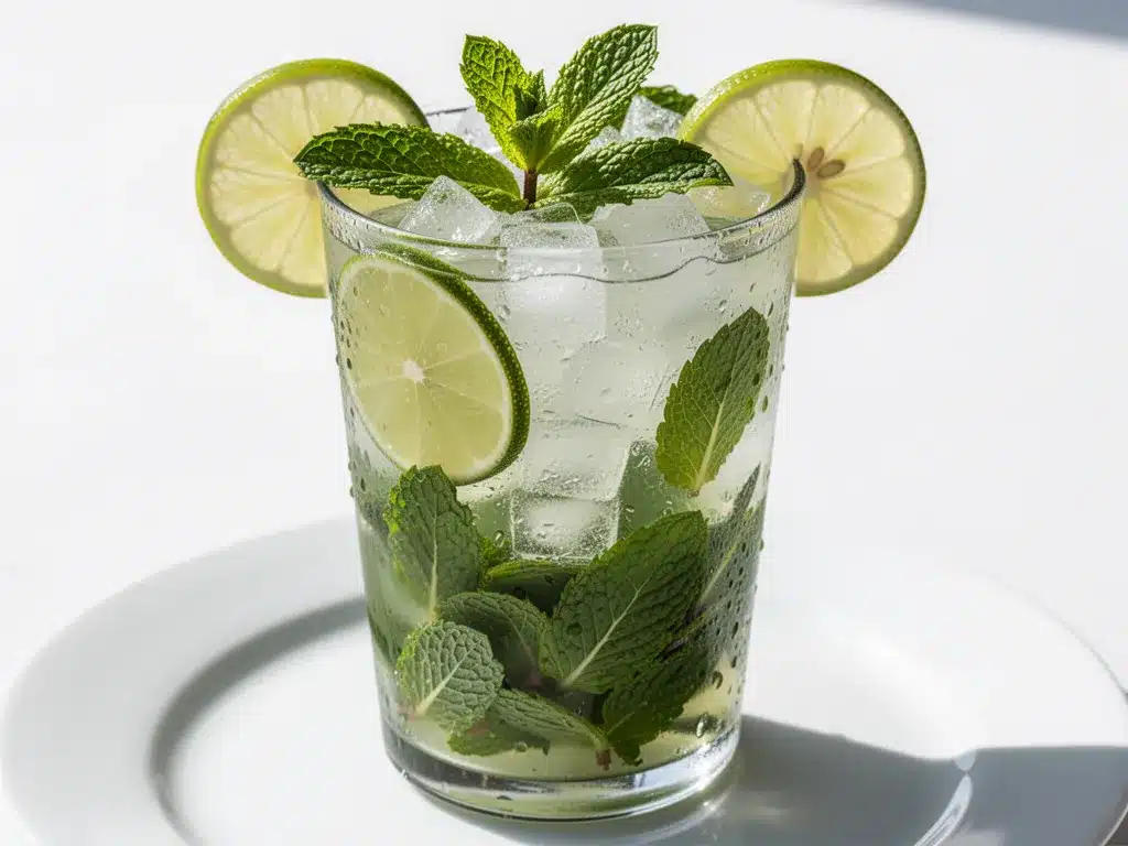 Virgin Mojito: 5-Min Easy Mint Mocktail 4 Virgin Mojito Mocktail preparation steps
