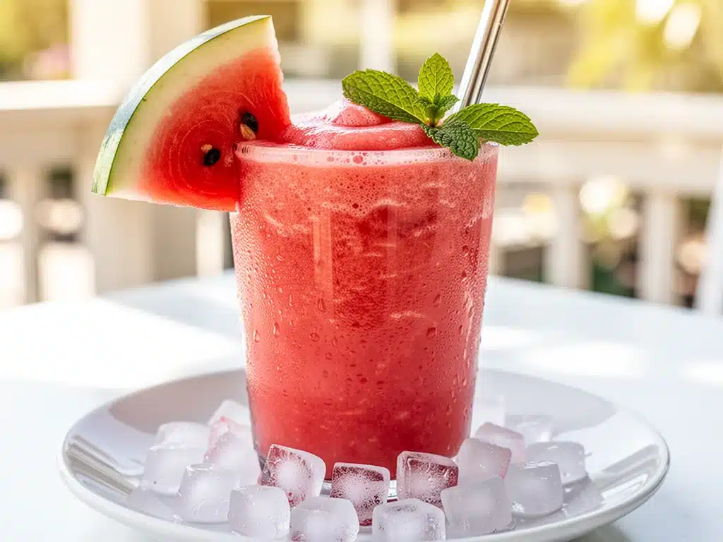 watermelon agua fresca - featured image