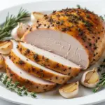 Whole30 Garlic Herb Roasted Turkey Breast - featured image