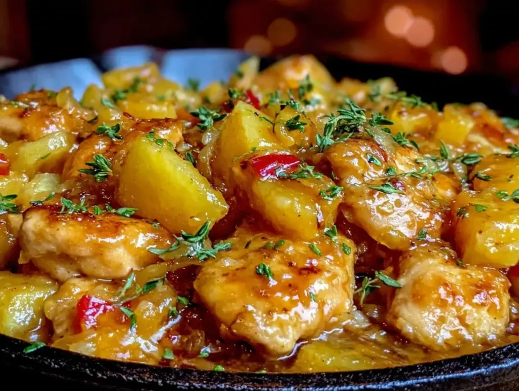Budget-Friendly Fall Chicken Skillet with Apples - featured image