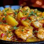 Budget-Friendly Fall Chicken Skillet with Apples - featured image