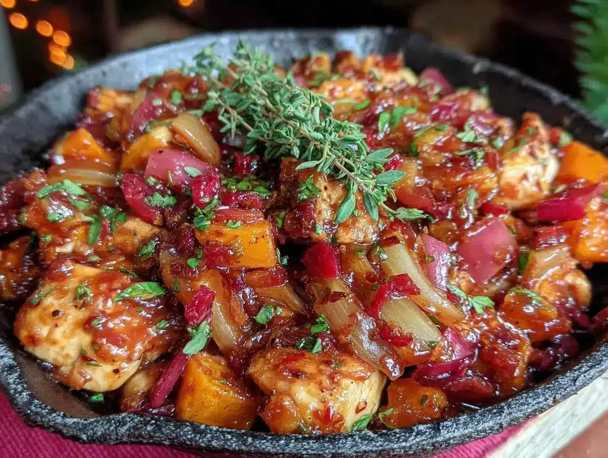 Budget-Friendly Fall Chicken Skillet: Easy, Kid-Friendly Meal 4 Budget-Friendly Fall Chicken Skillet with Apples preparation steps