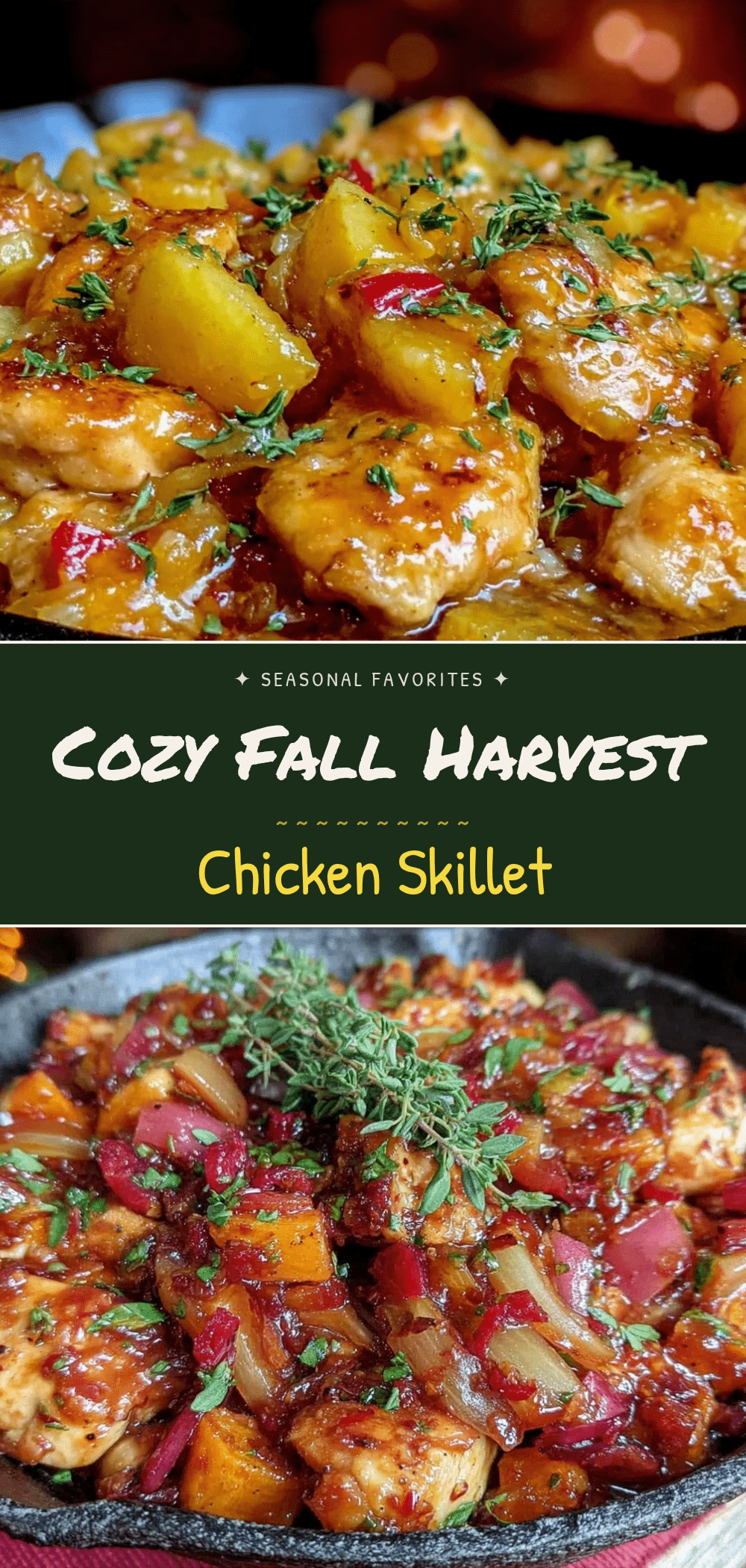 Budget-Friendly Fall Chicken Skillet: Easy, Kid-Friendly Meal 5 Budget-Friendly Fall Chicken Skillet with Apples recipe
