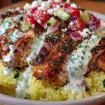 Budget Greek Chicken Bowls - featured image