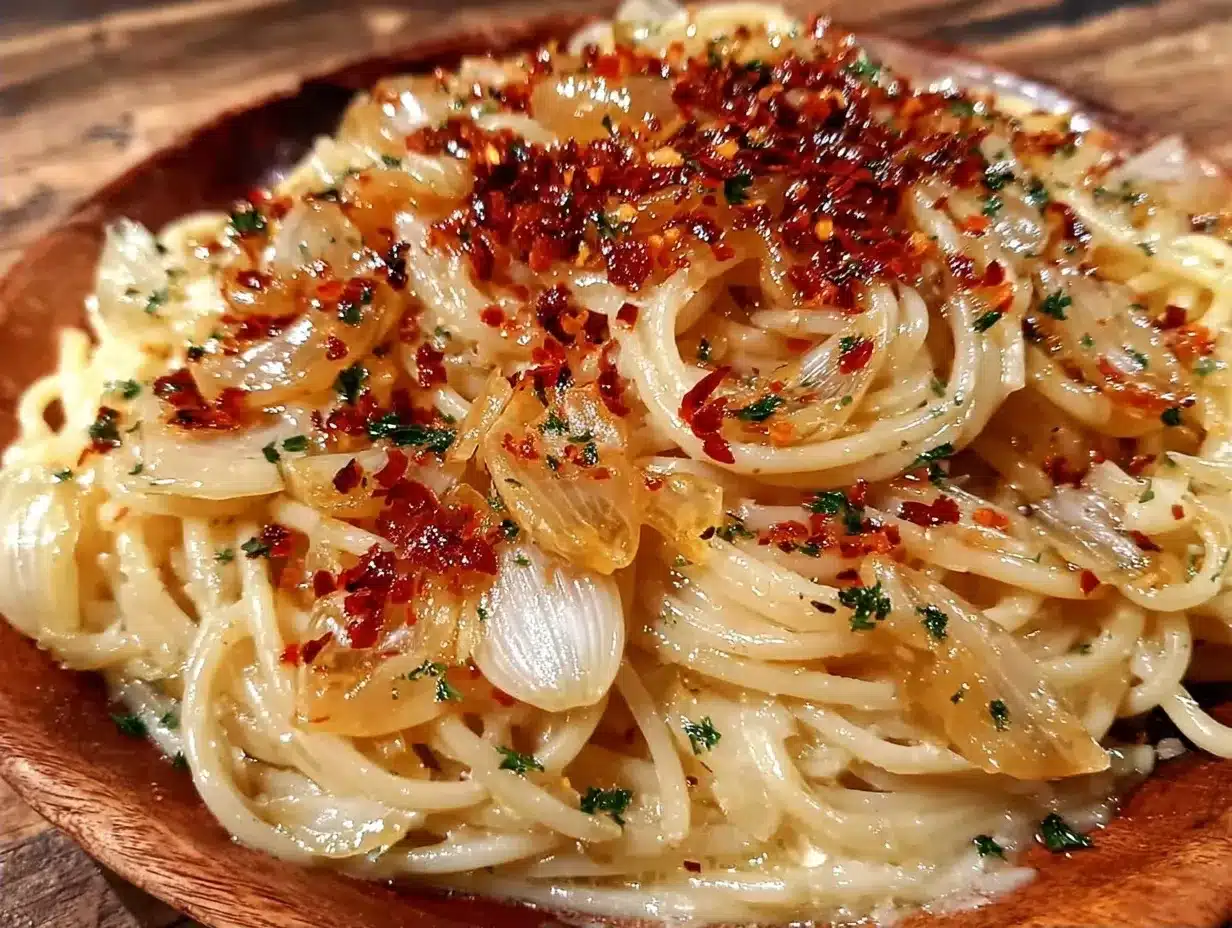 Budget Pasta Aglio e Olio for Meal Prep: Make It Once 4 Budget Pasta Aglio e Olio for meal prep preparation steps